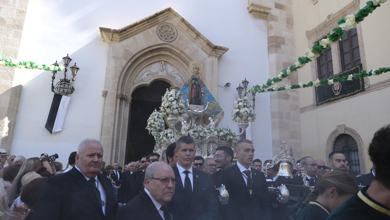 Traslado de la Virgen del Mar a la Catedral de Almería, en imágenes