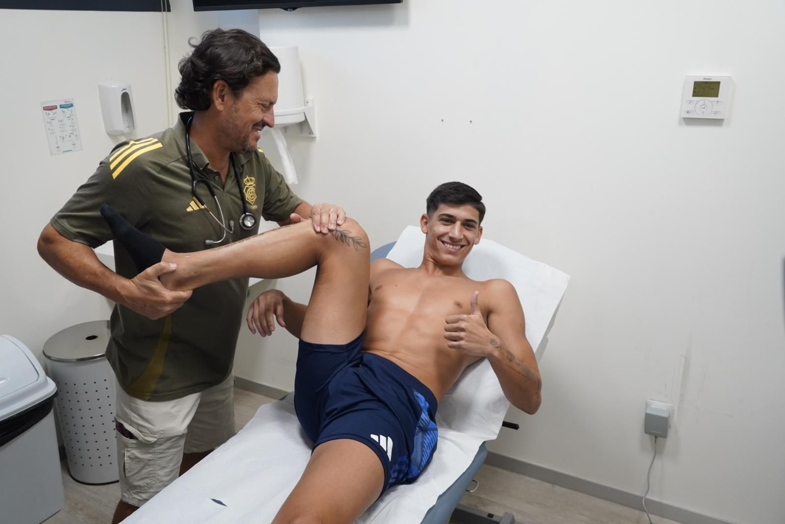 Paolo pasa sus pruebas médicas este viernes.