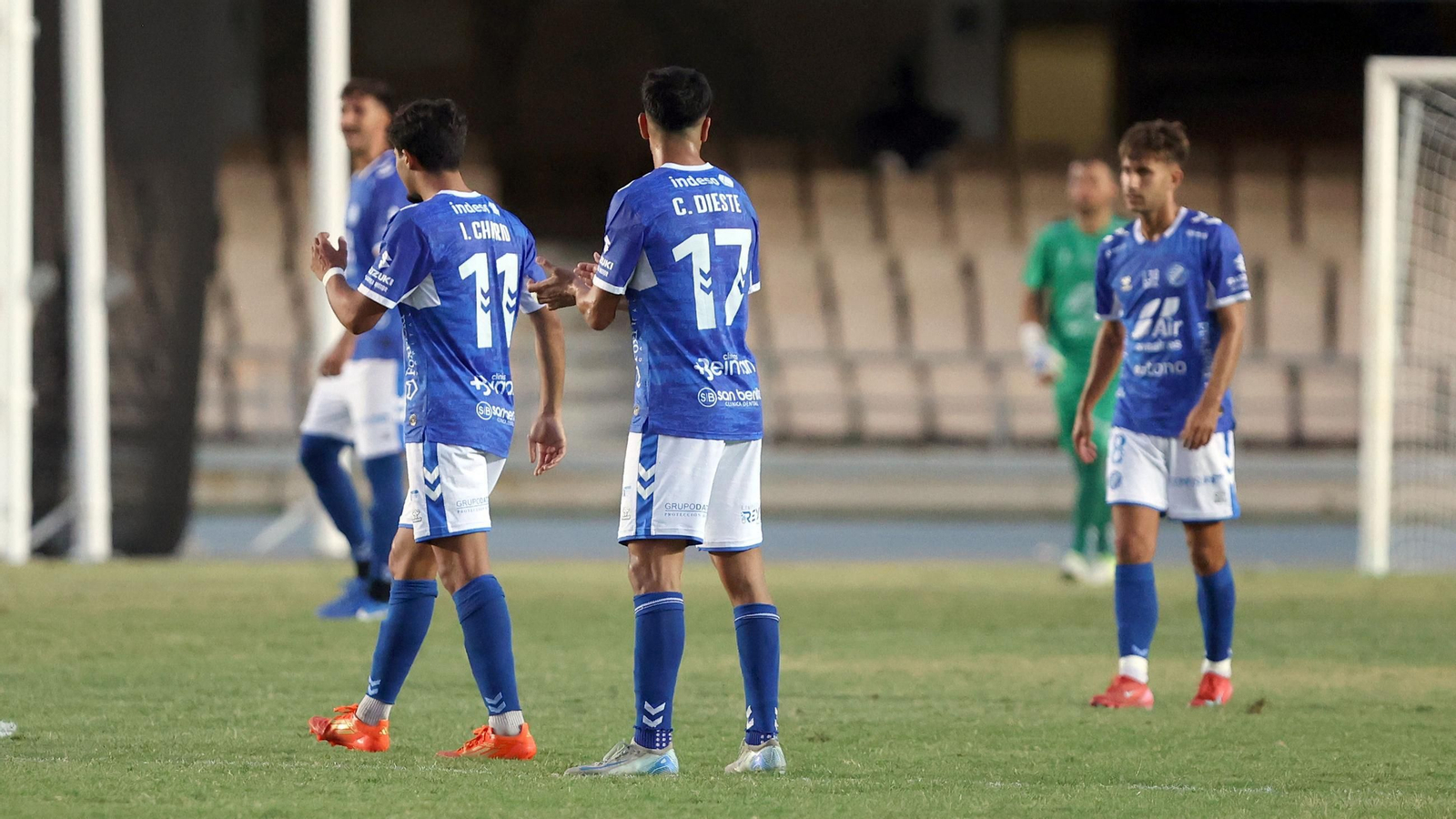 Imágenes del Xerez DFC y la Deportiva Minera en Chapín