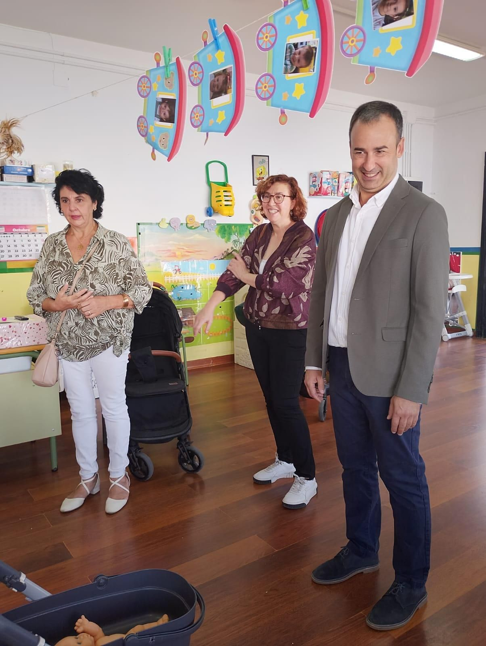 El delegado territorial, en Encinasola.