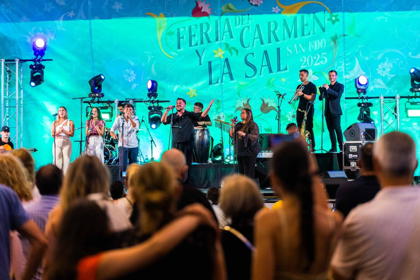 Las imágenes del último día de la Feria del Carmen y de la Sal en San Fernando