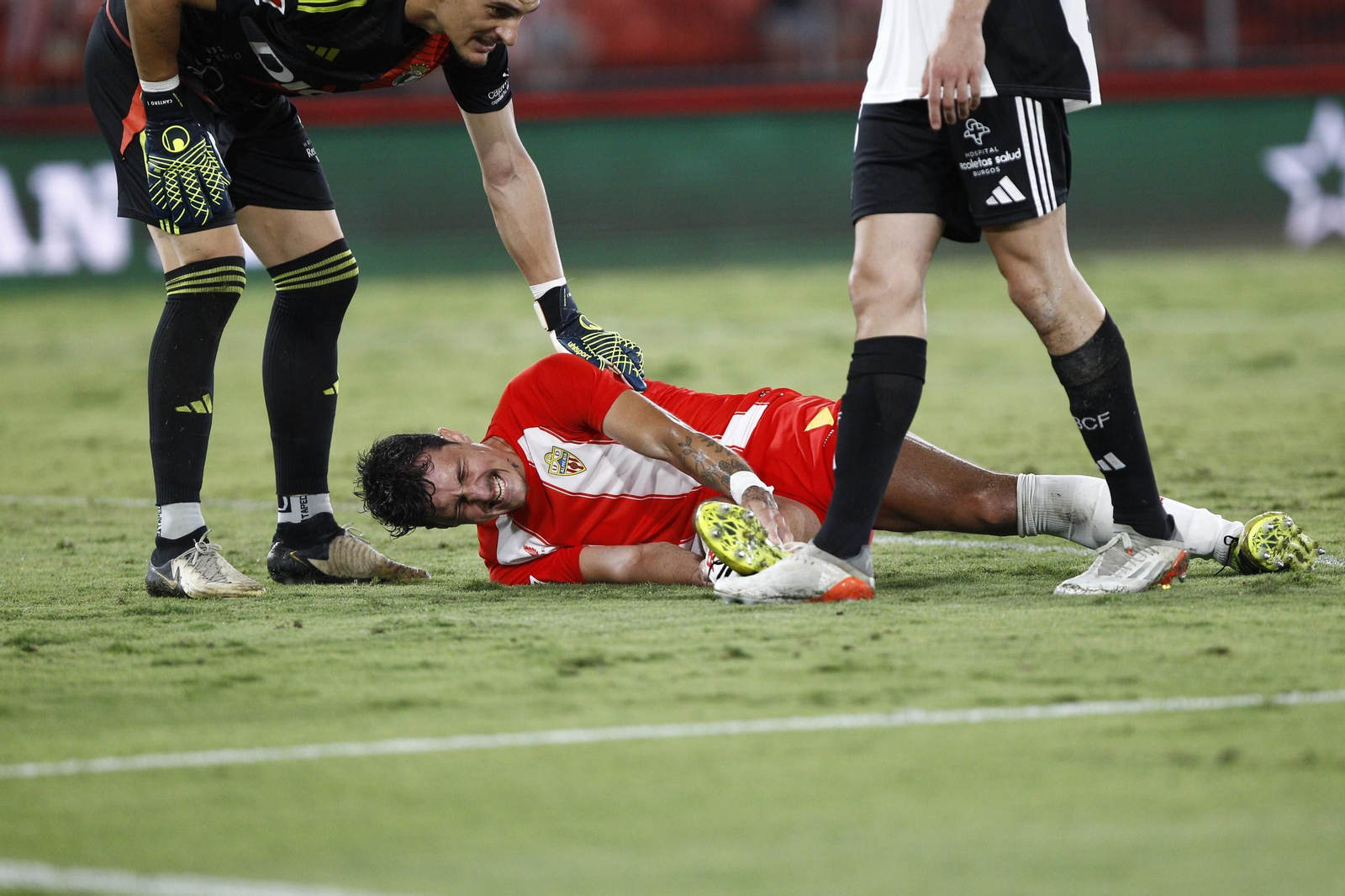 La victoria de la U.D. Almería ante el Real Burgos, en imágenes