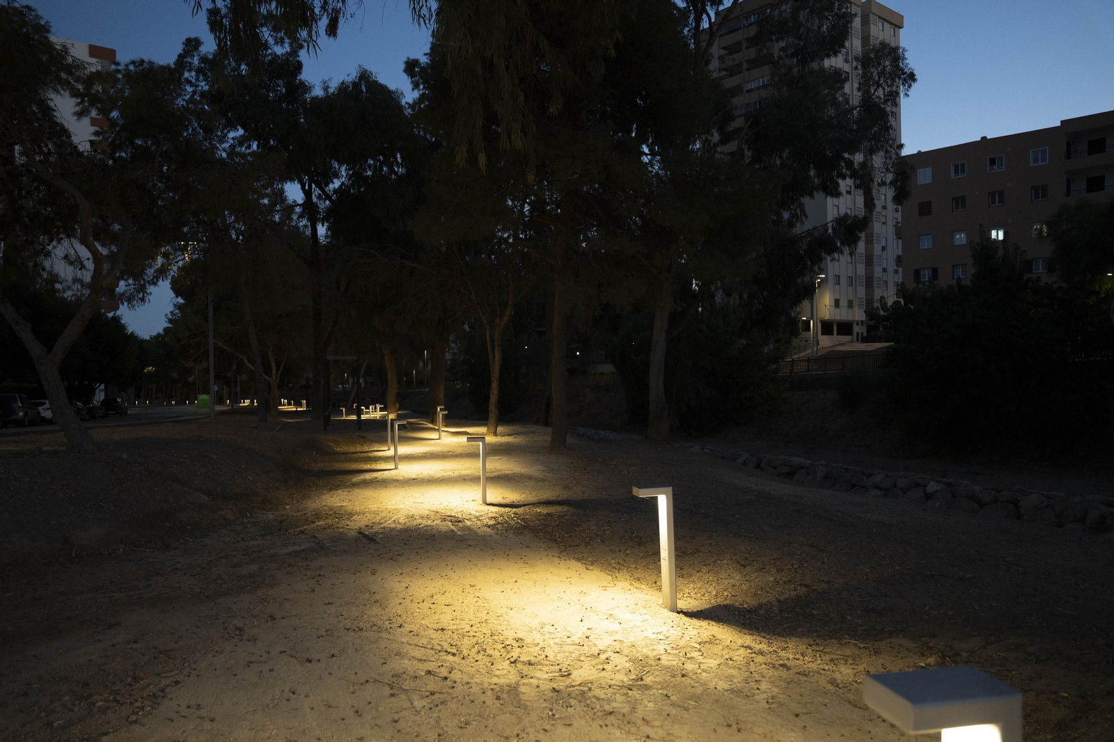 Las imágenes de la inauguración de la primera fase de la adecuación de la Rambla San Antonio de Aguadulce