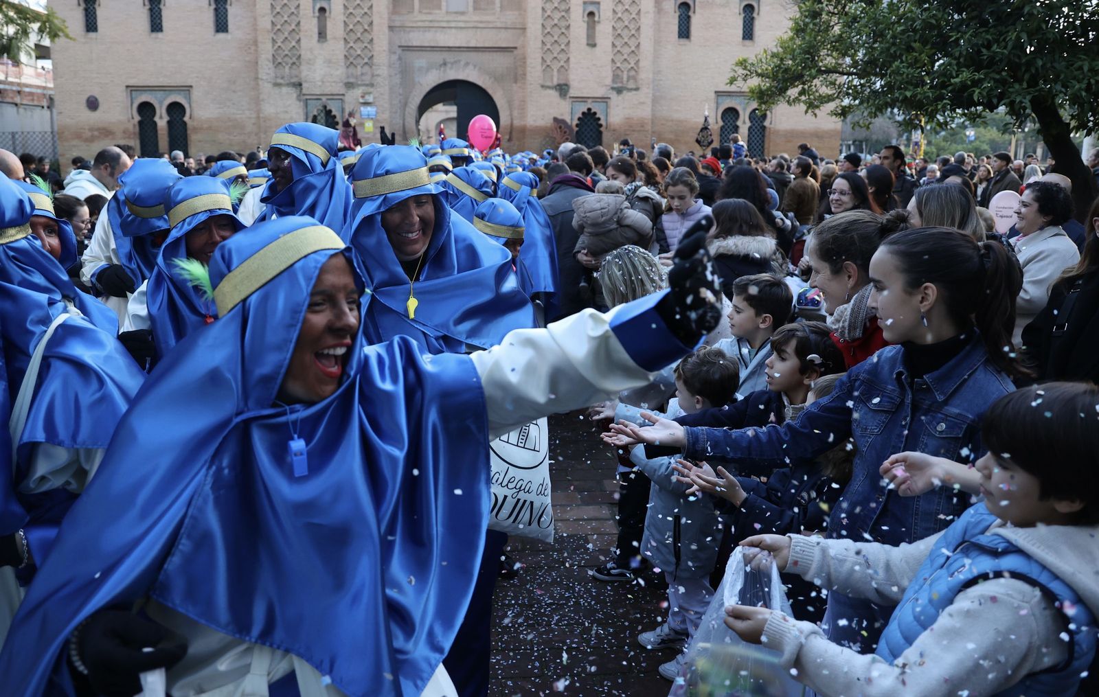 Las fotos del Heraldo de los Reyes Magos en Nervión