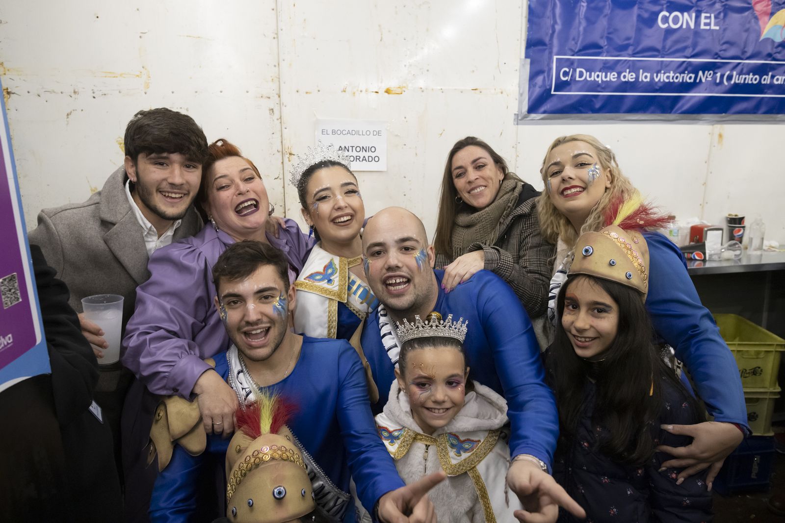 Ambiente en la final  del Carnaval Colombino
