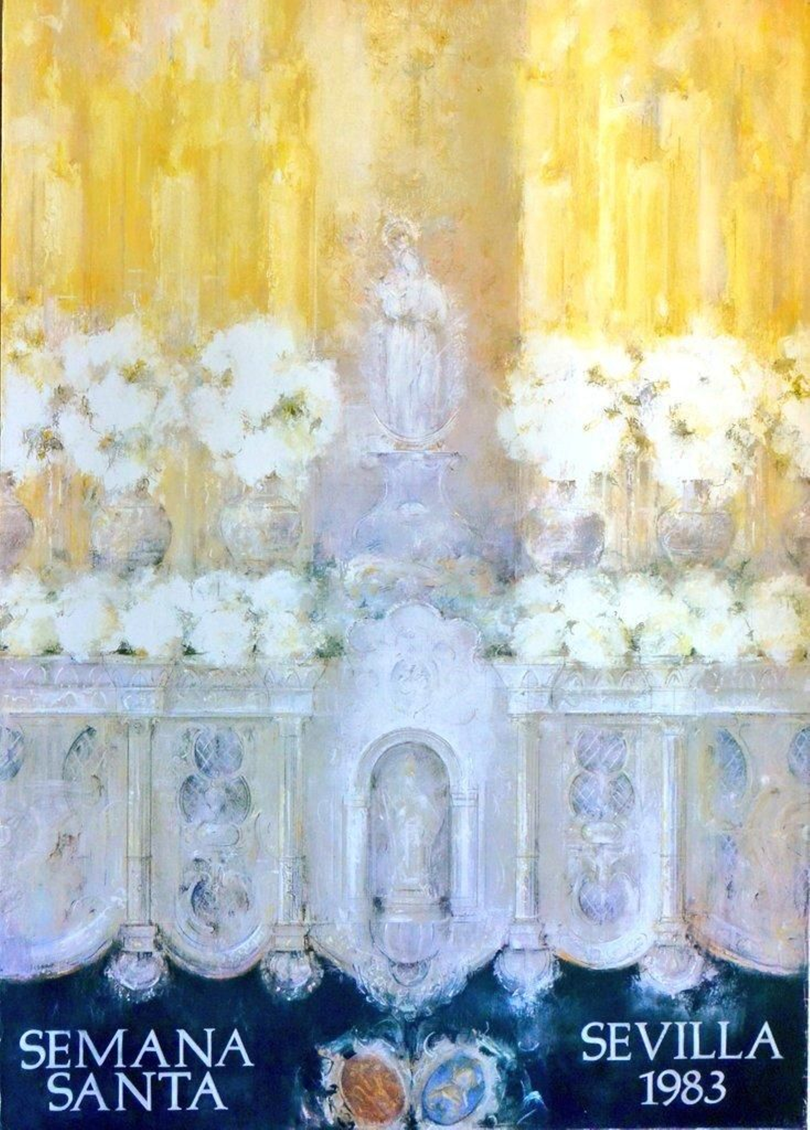 Cartel de la Semana Santa 1983, obra de Carmen Laffón