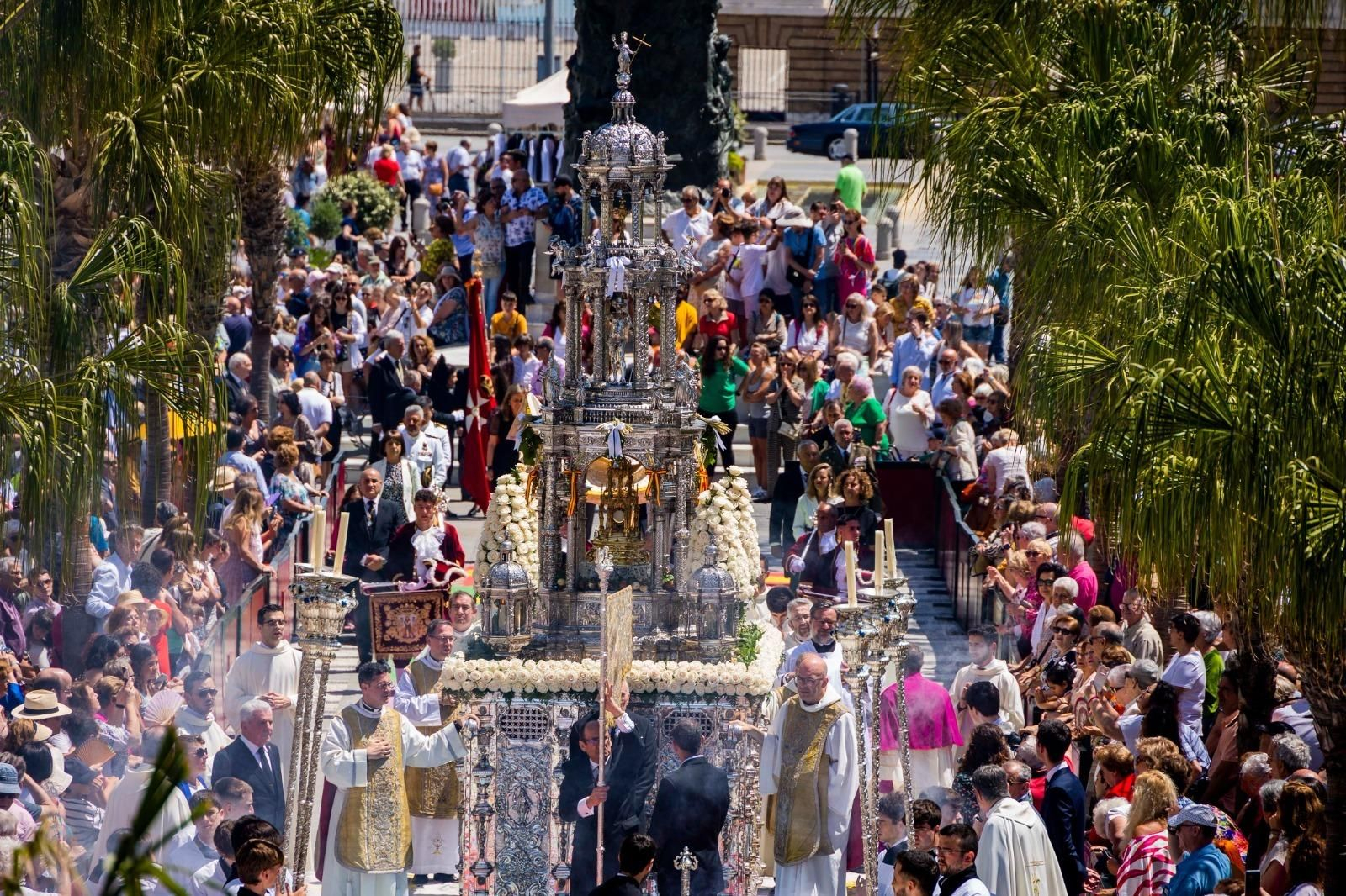 Las imágenes del Corpus Christi de Cádiz
