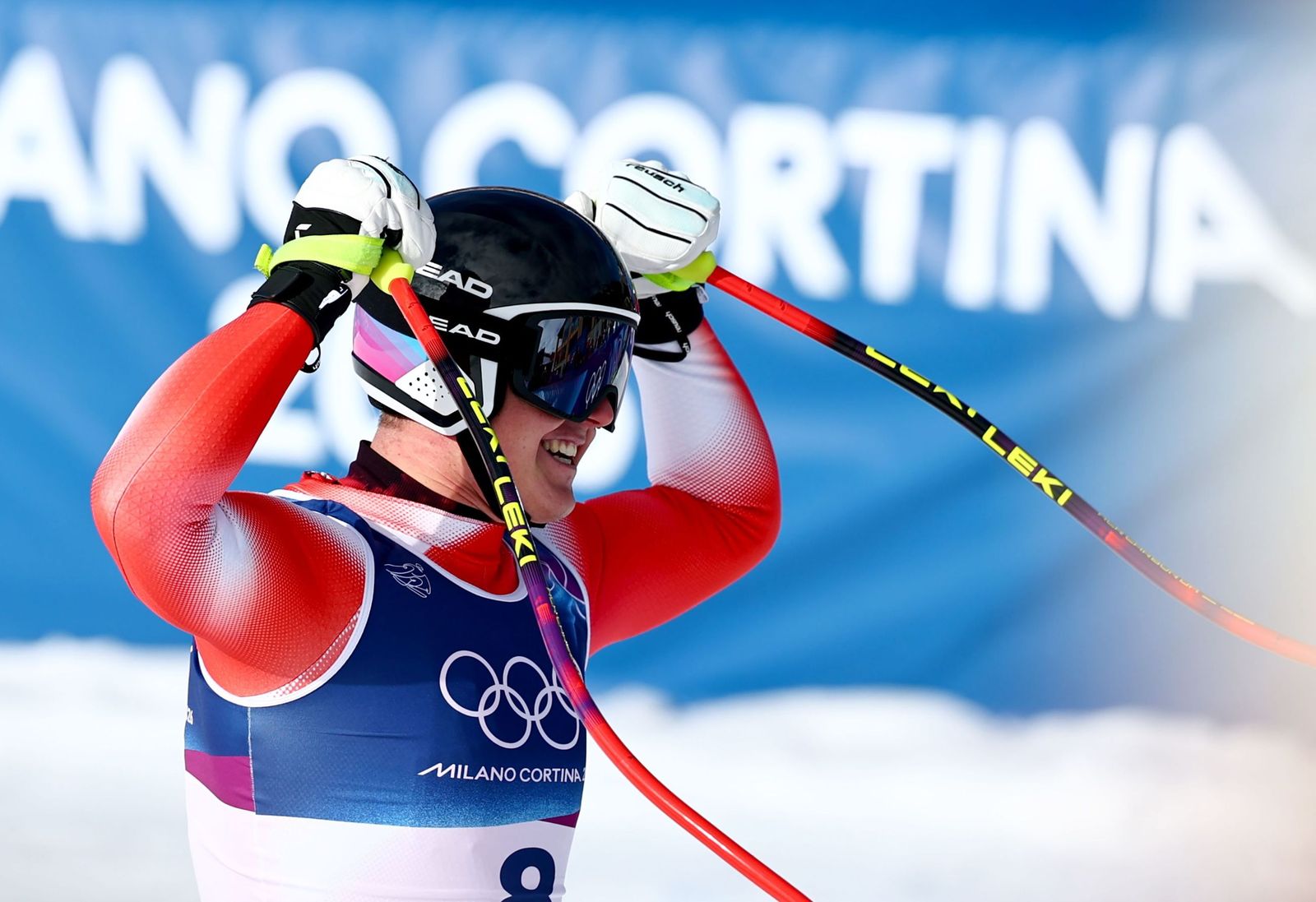 Las espectaculares fotos del descenso masculino en los Juegos Olímpicos de invierno