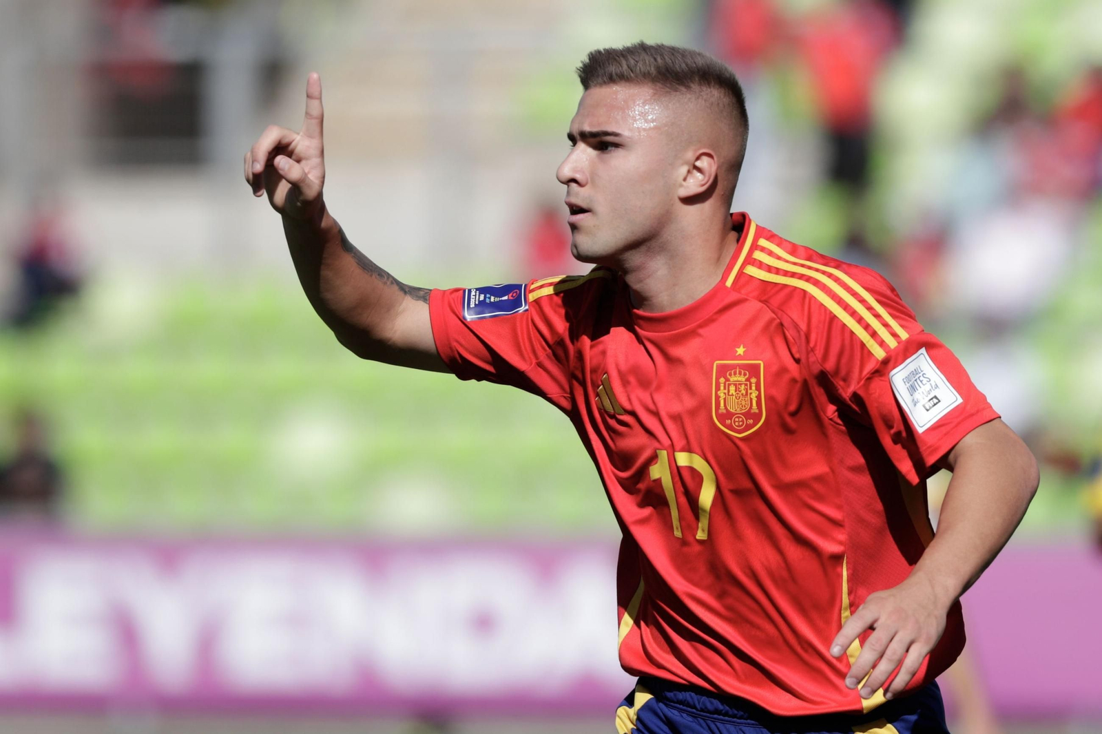 Las mejores fotos del Ucrania-España sub 20