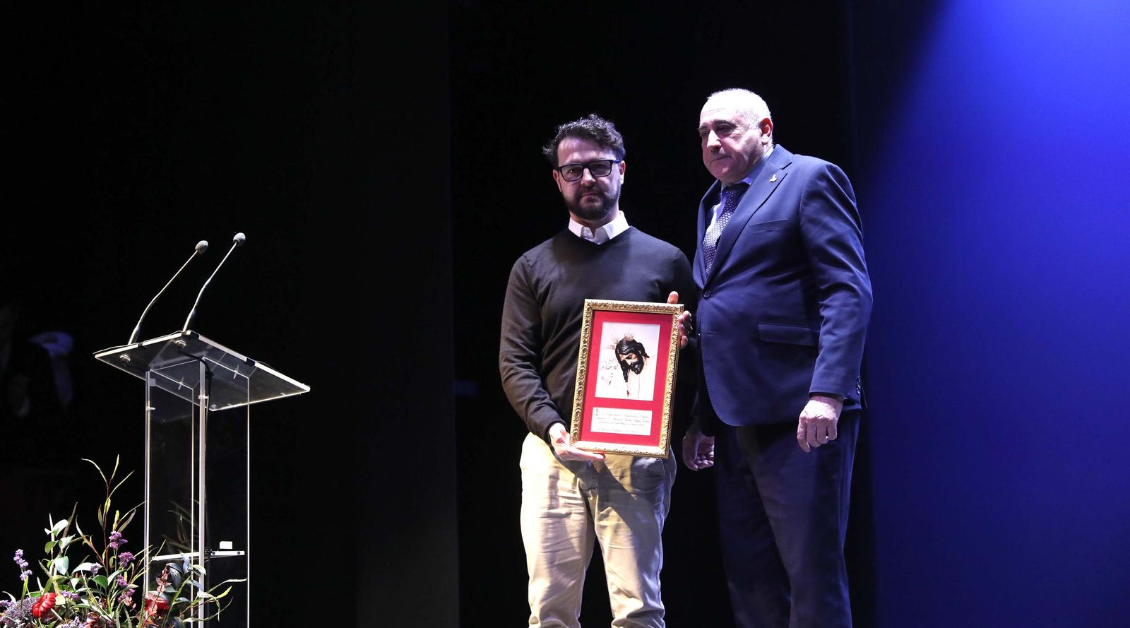 Las fotografías de la presentación del cartel de Semana Santa de La Línea