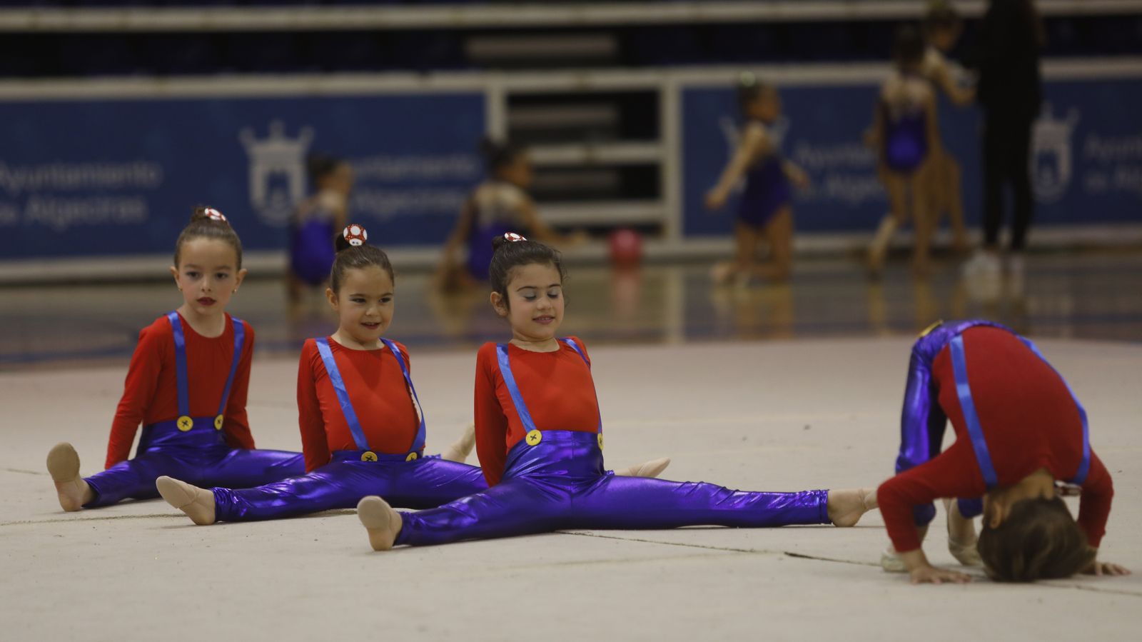Las fotos del torneo comarcal del Club de Gimnasia Rítmica de Jimena, en Algeciras
