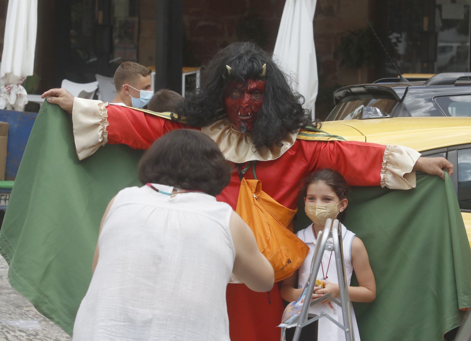 El terror de la Diablilla por las calles de Montoro, en fotografías