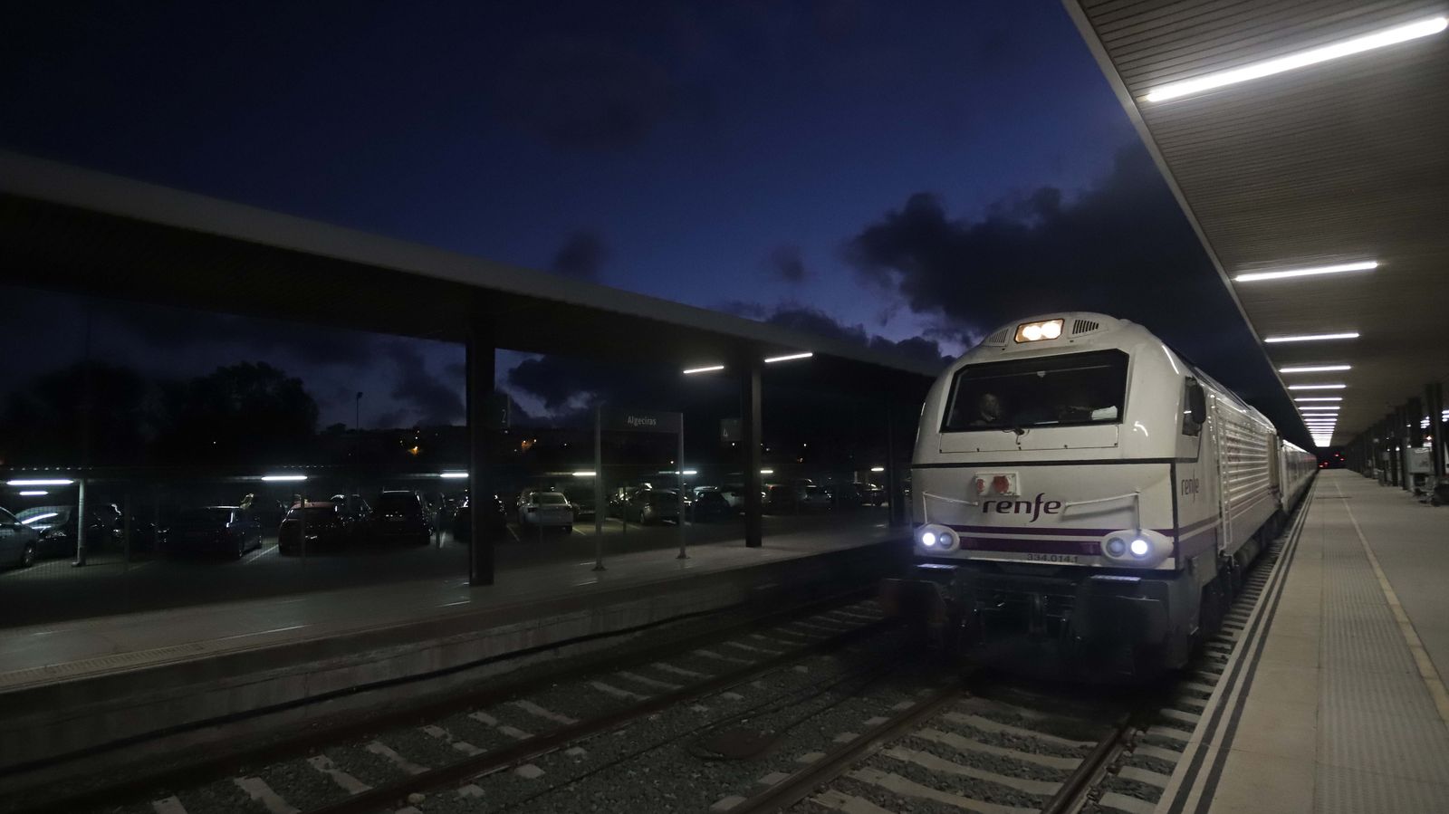 La estación de tren de Algeciras.