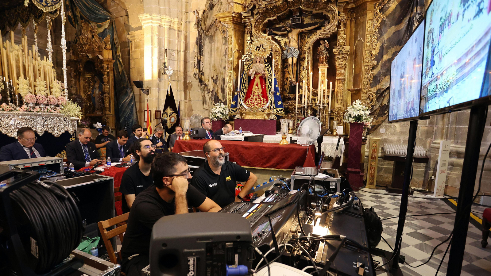 Las imágenes de la coronación de la Virgen de la Estrella en la Catedral.