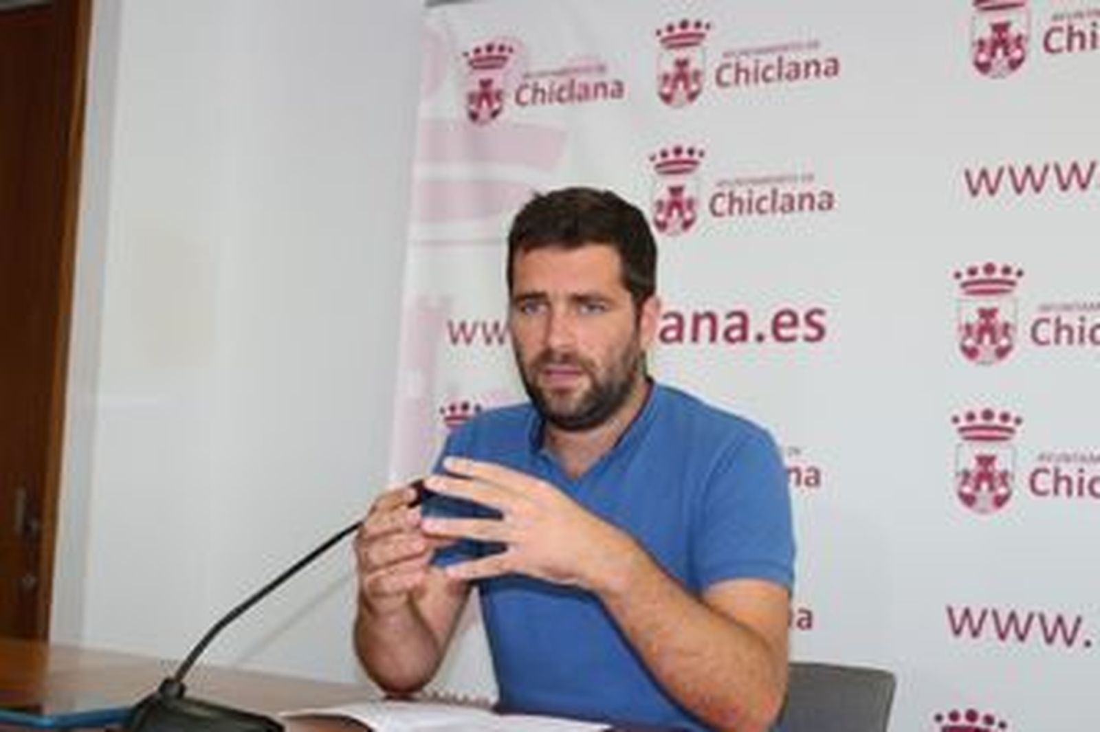 Roberto Palmero, coordinador local de Izquierda Unida en Chiclana.