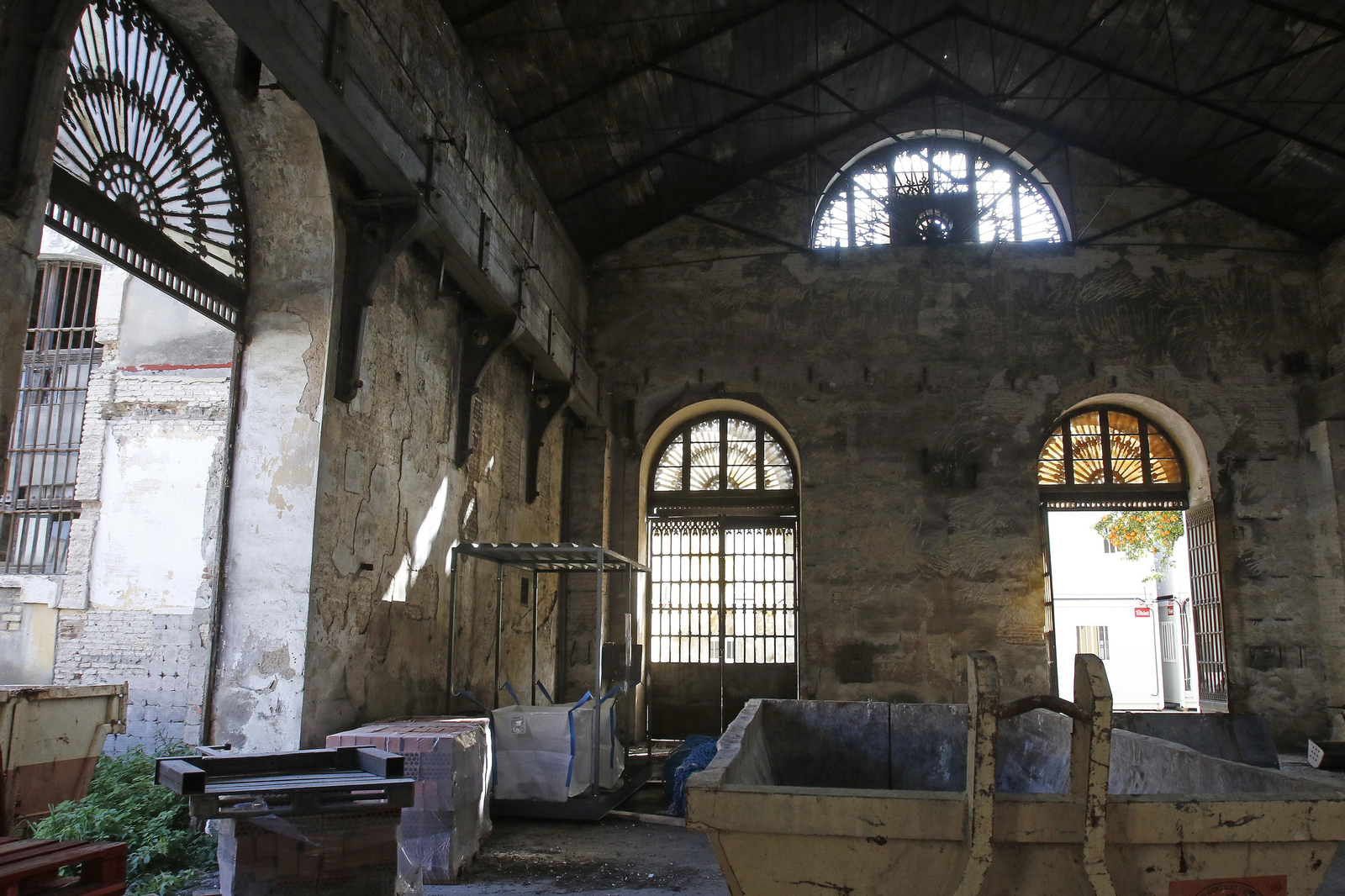 Estado de las obras de la Fábrica de Artillería