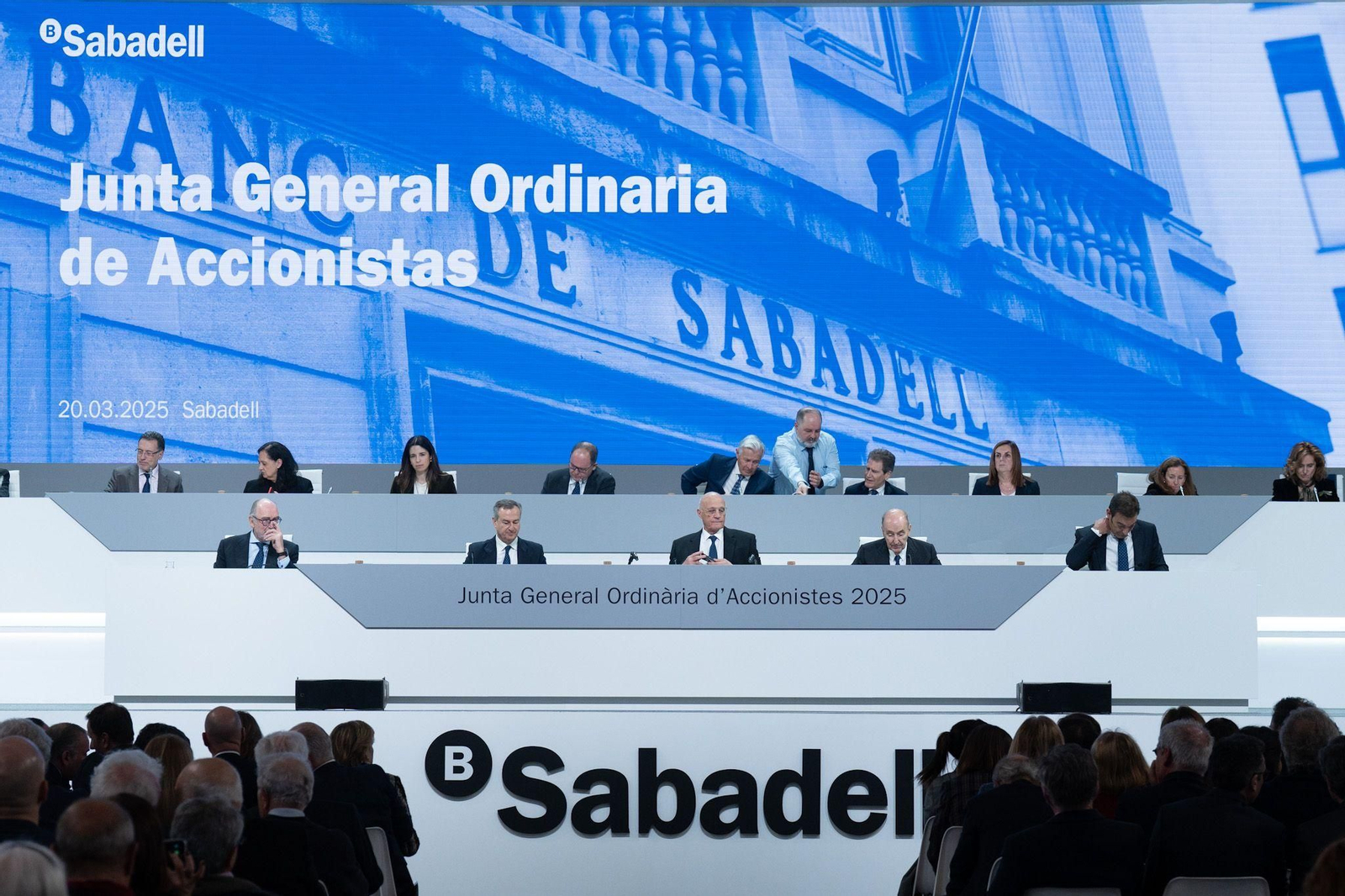 Pasada Junta General Ordinaria de Accionistas del Banco Sabadell.