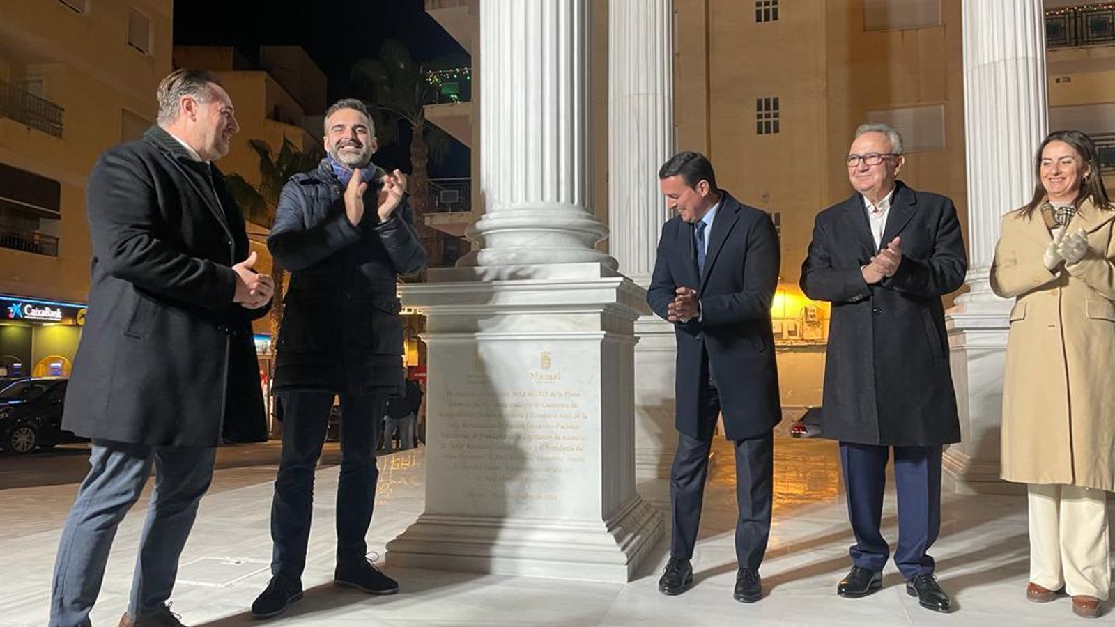 Momento de la inauguración.