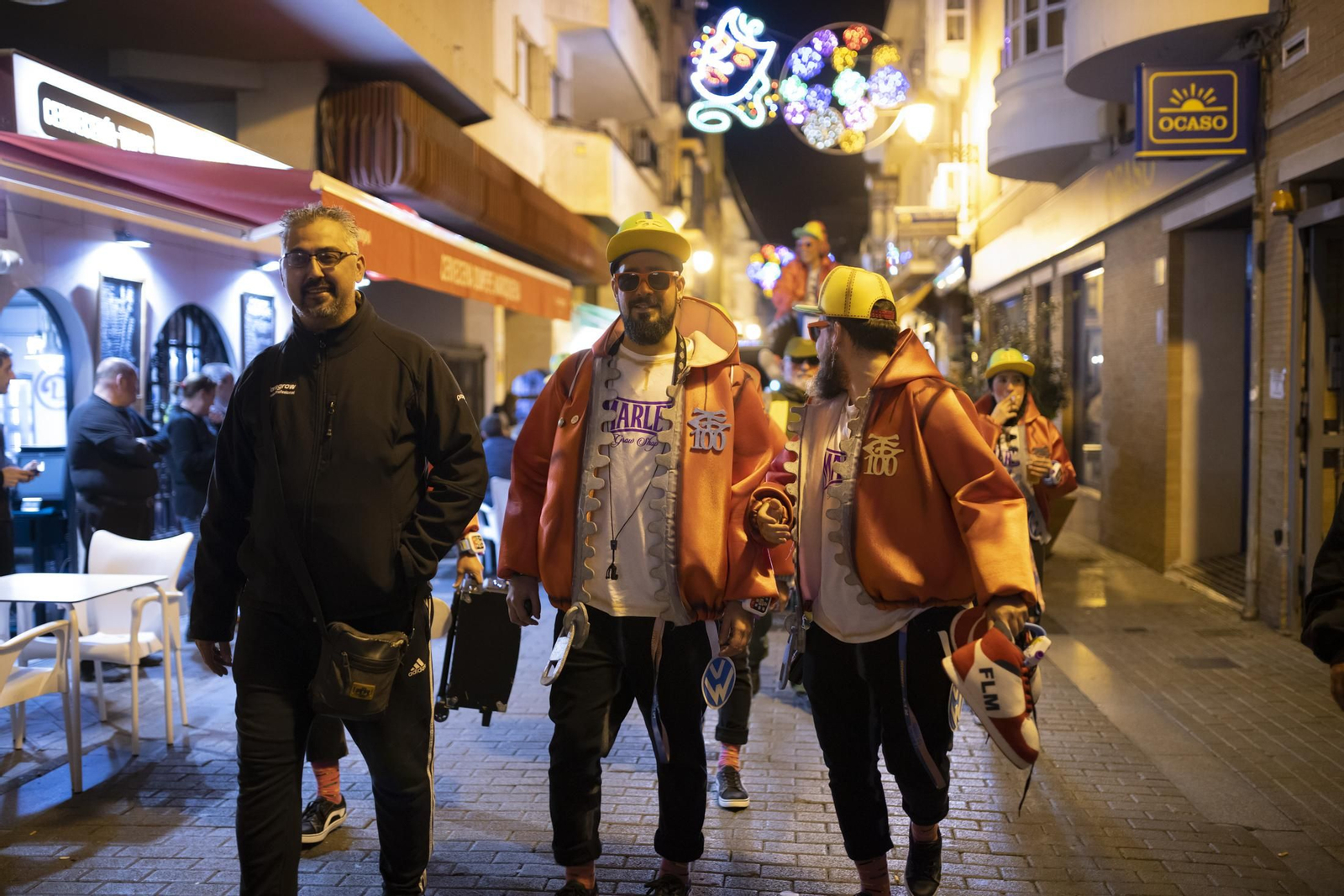 Ambiente en el último día de semifinales del Carnaval Colombino