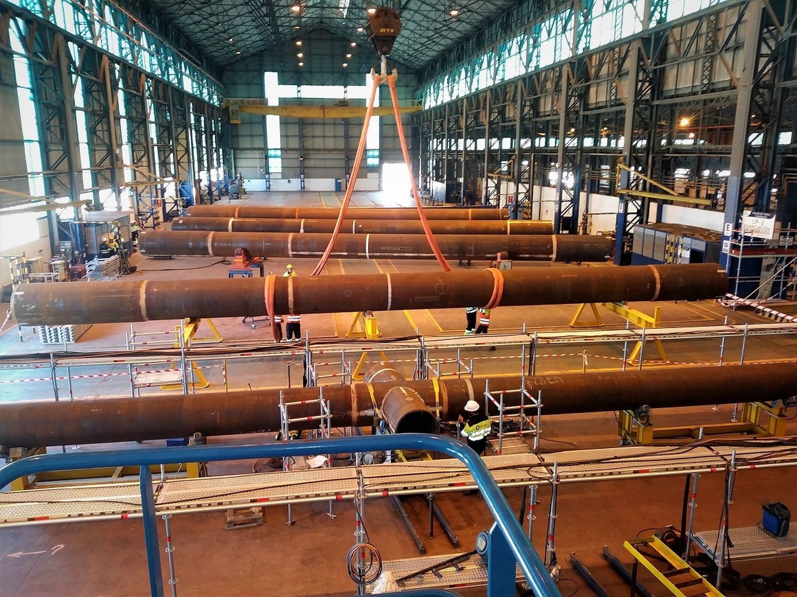 Jackets para el parque eólico Moray Firth East