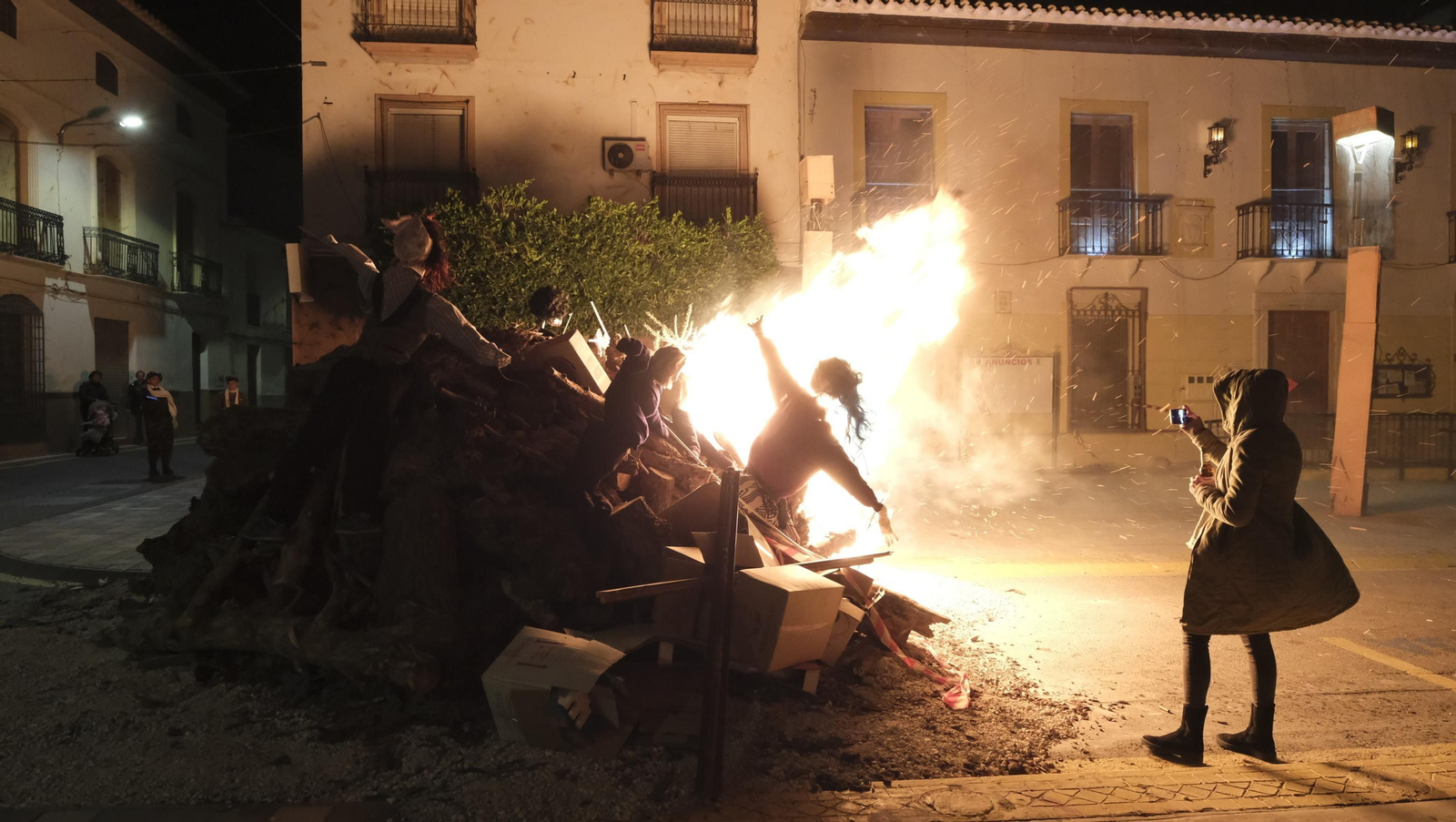 Imágenes de las Fiestas de San Antón y San Cayetano, de Cantoria