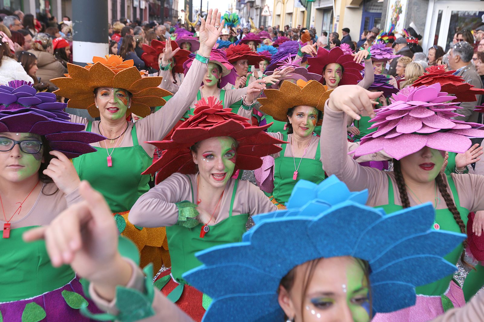 La Cabalgata de Carnaval de Chiclana, en imágenes