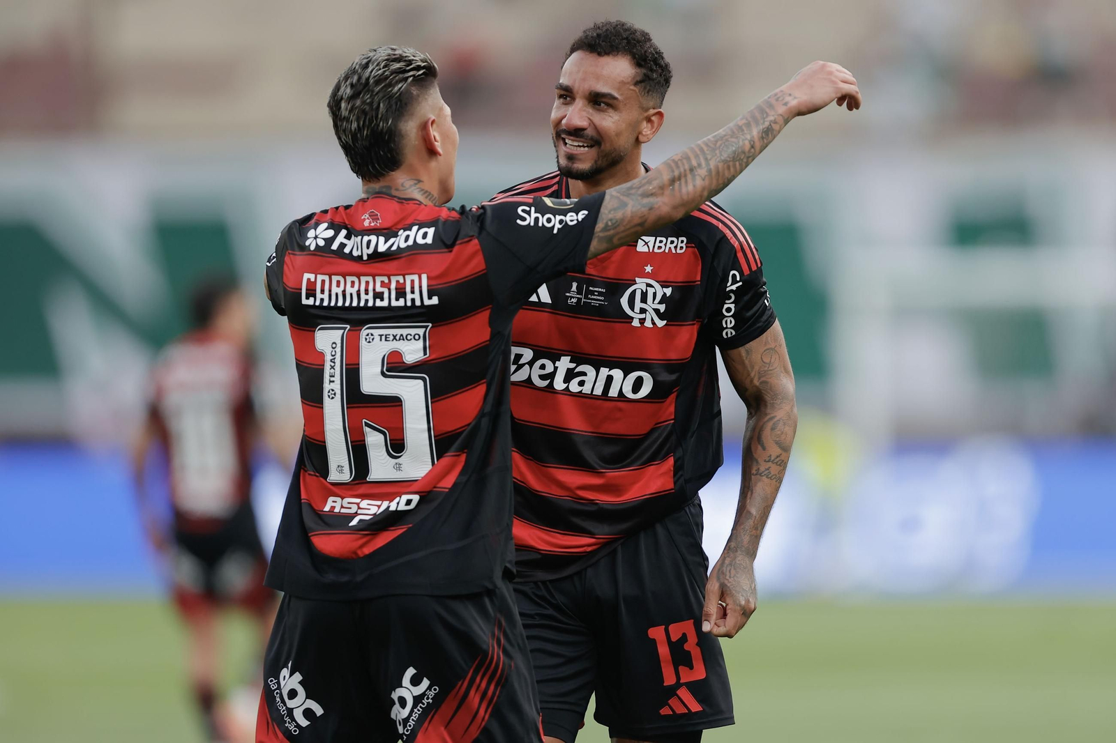 Las fotos de la final de la Copa Libertadores con triunfo de Flamengo sobre Palmeiras