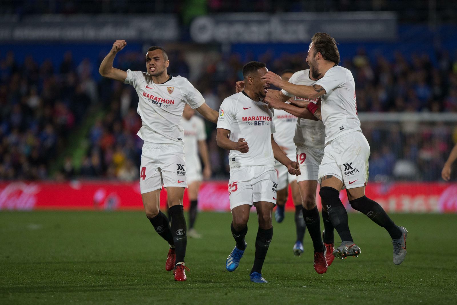 Las imágenes del Getafe-Sevilla FC