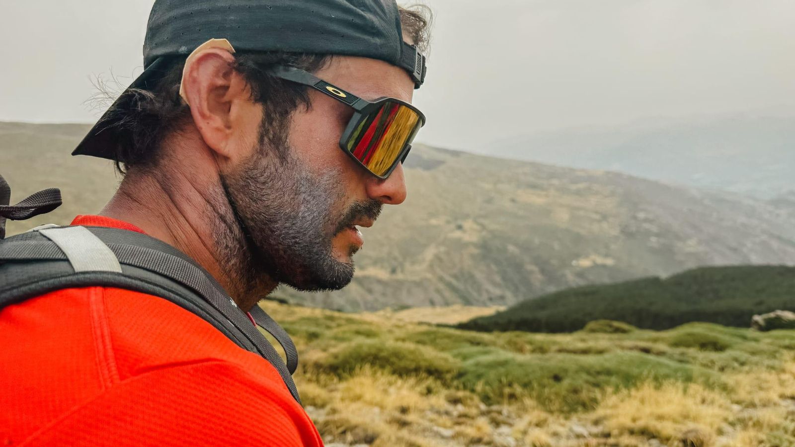 Otro momento de la ascensión.