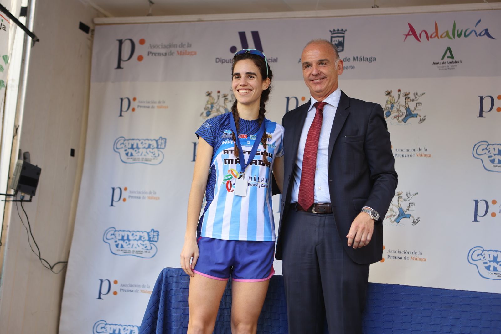 Búscate en las fotos de la Carrera de la Prensa de Málaga 2023