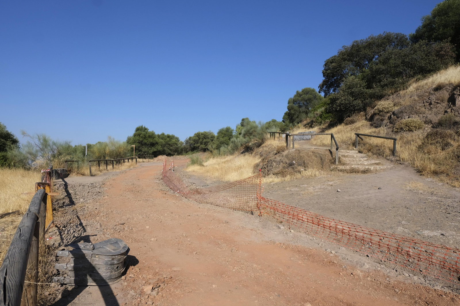 Así lucen las obras para mejorar la Cuesta del Reventón de Córdoba, en fotografías