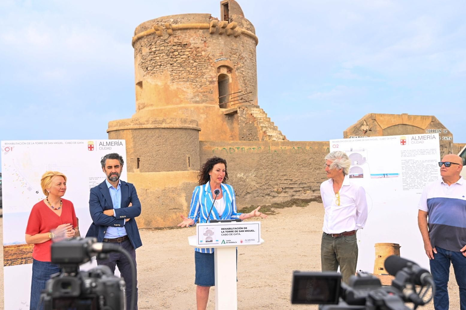 Presentación proyecto del Torreón de San Miguel en Cabo Gata.
