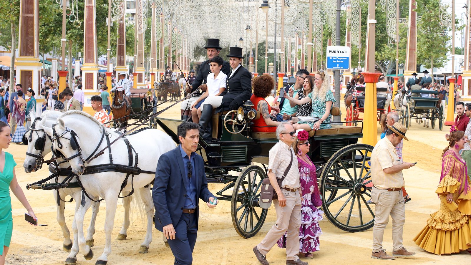 Miércoles de Feria de Jerez, en imágenes