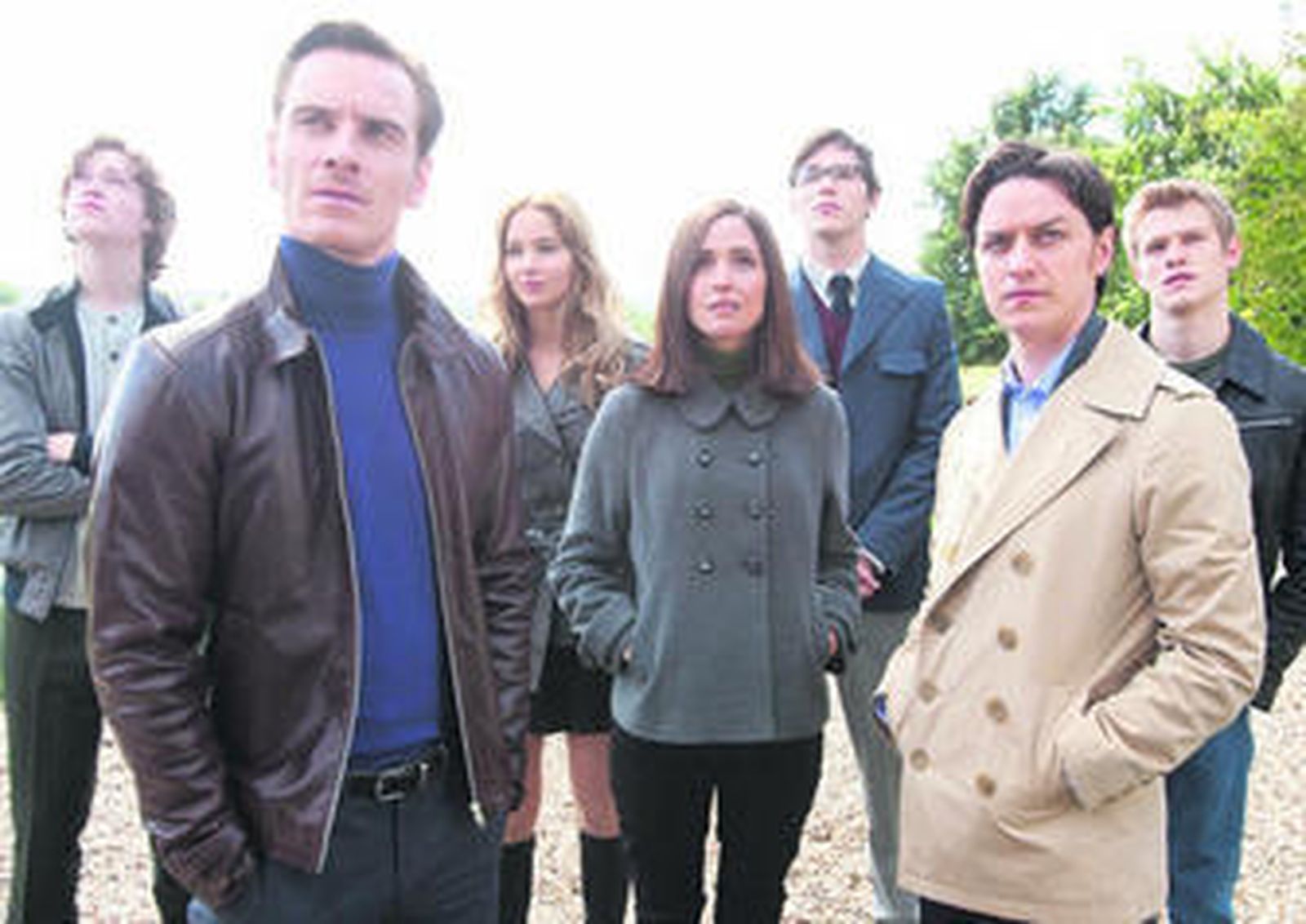 Los protagonistas de la nueva entrega de 'X-men'.