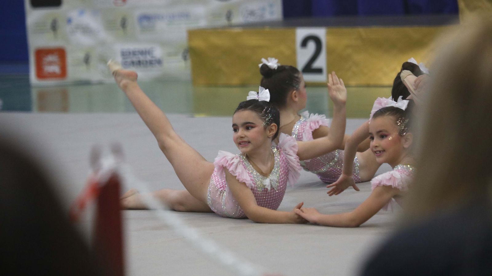 Torneo de gimnasia ritmica en el Tesorillo