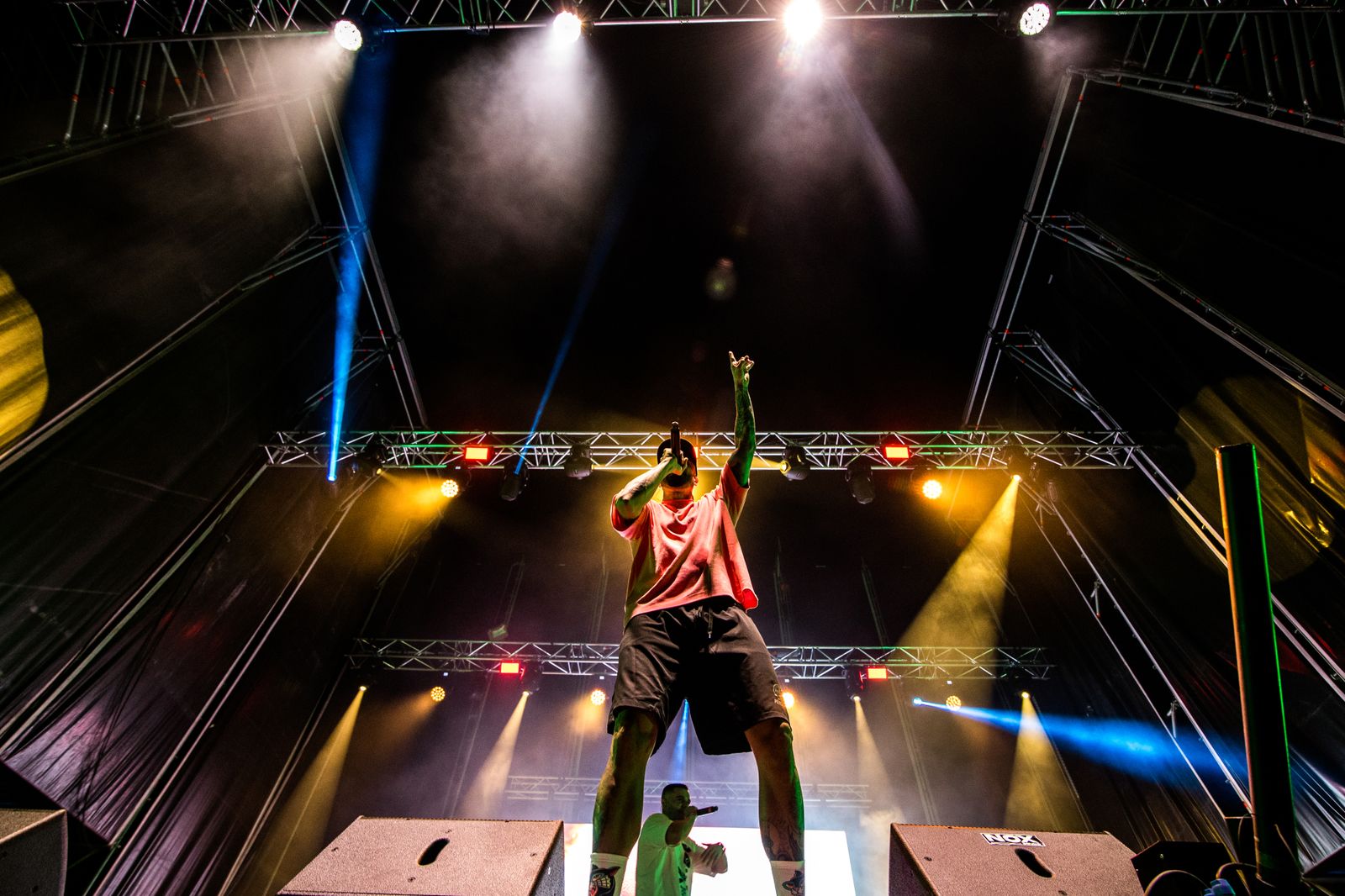 Imágenes del concierto de Toteking y Delaossa en el Bahía Sound en San Fernando.