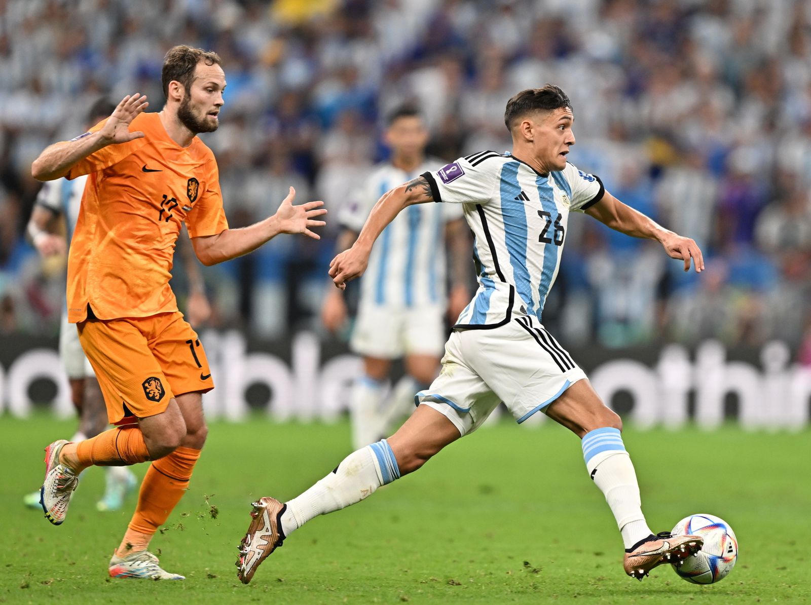 Las imágenes del Países Bajos - Argentina en los cuartos de final del Mundial de Qatar