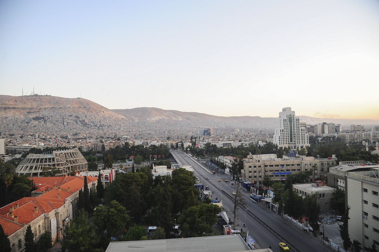 Las imágenes del bombardeo a Siria