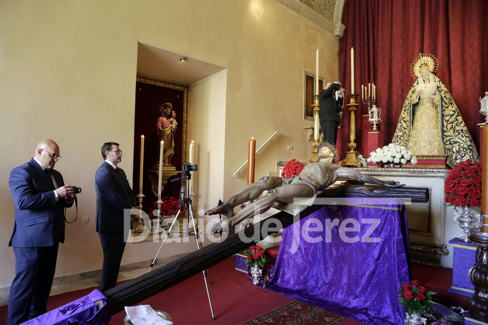 Algunos besamanos y besapies éste domingo en Jerez