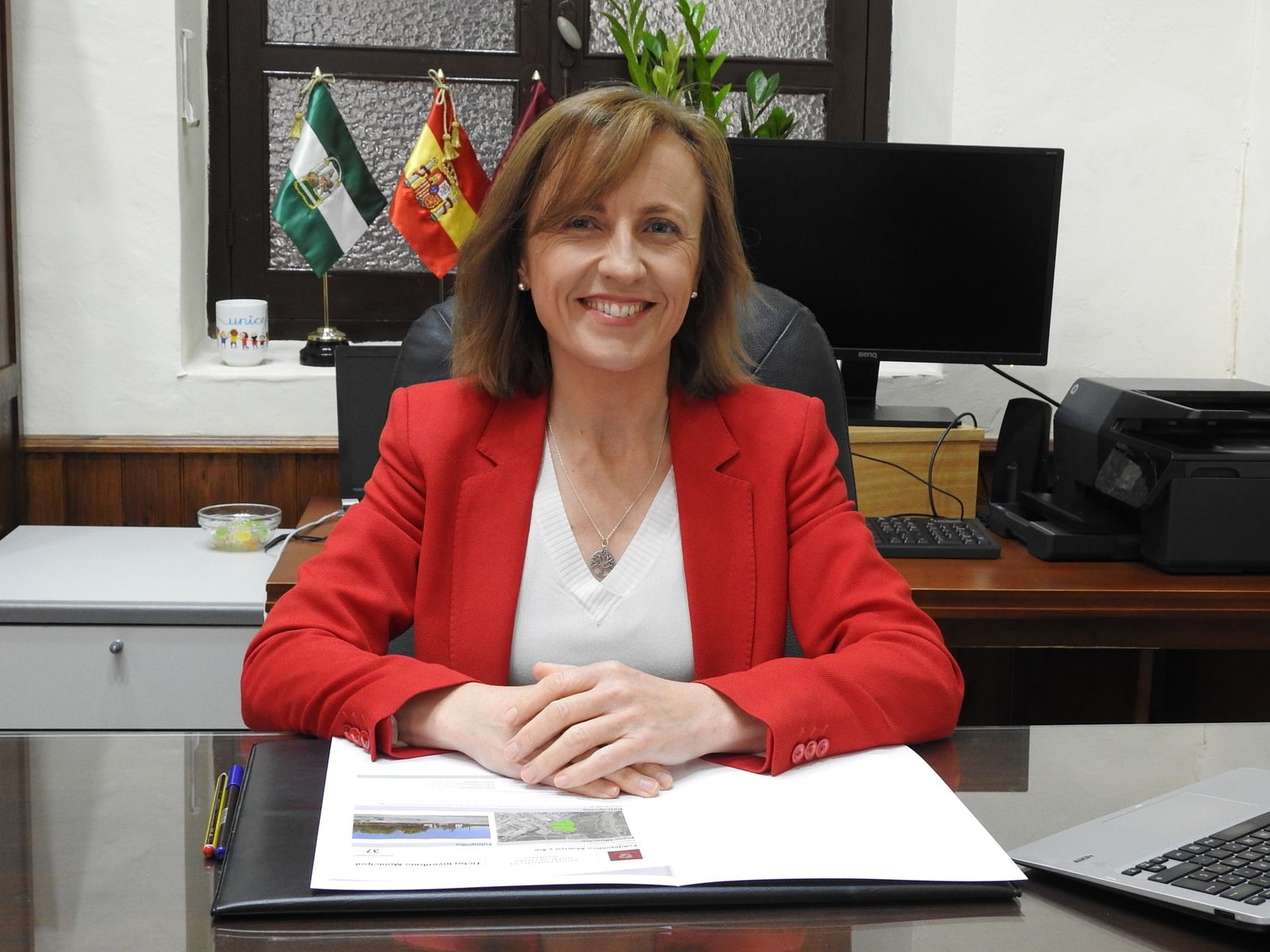 Francisca Lourdes Fernández, alcaldesa de Huércal-Overa.