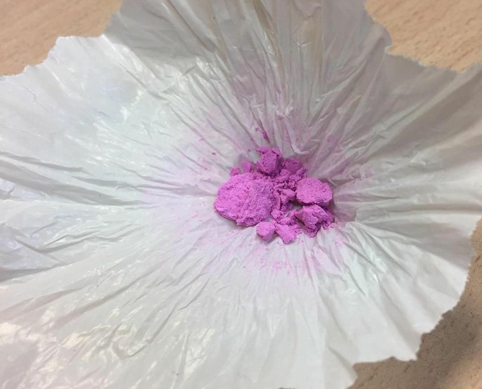 Cocaína rosa, la droga que vuelve a estar de moda