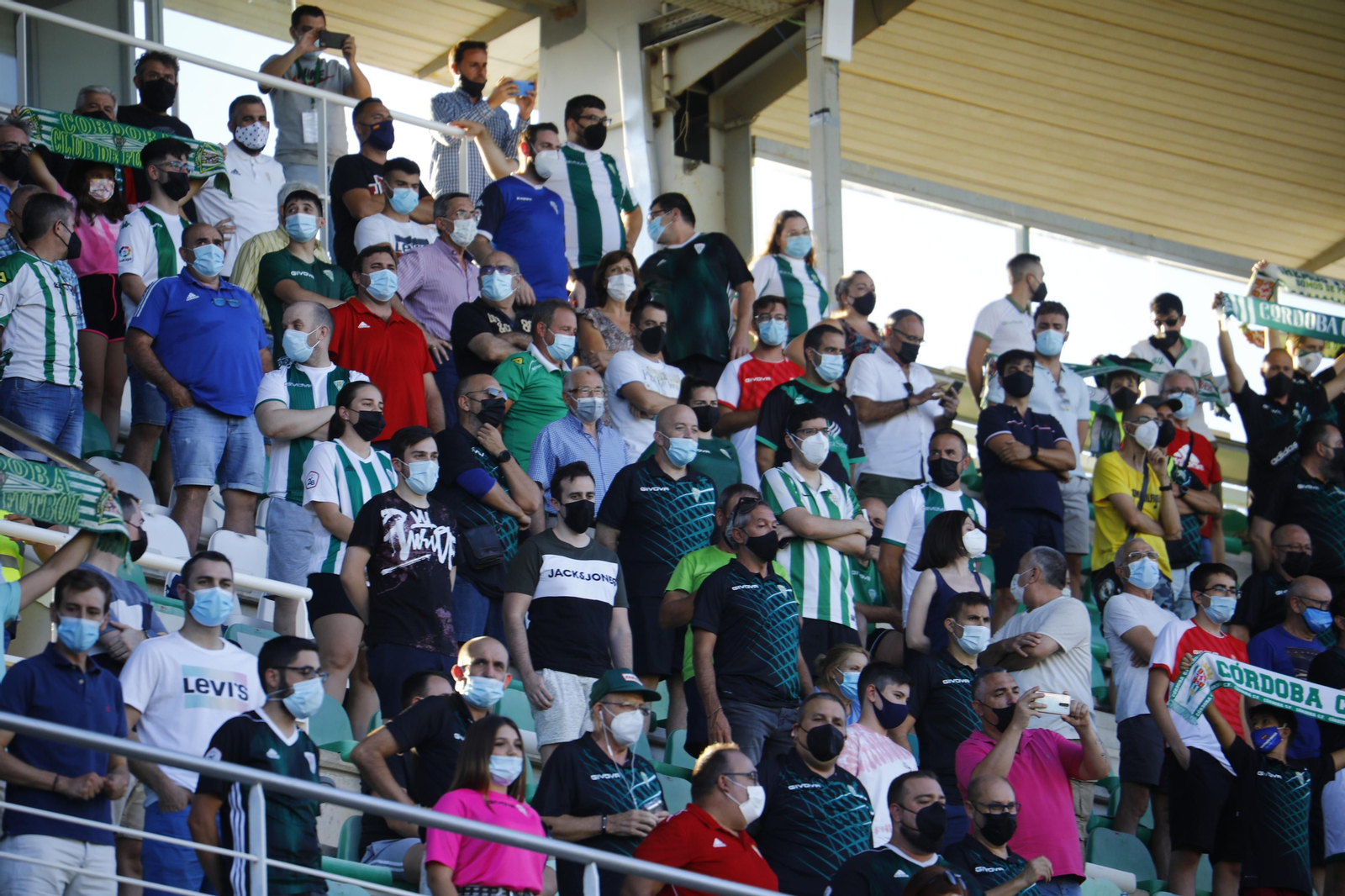 El amistoso entre el Córdoba CF y el Marbella, en imágenes