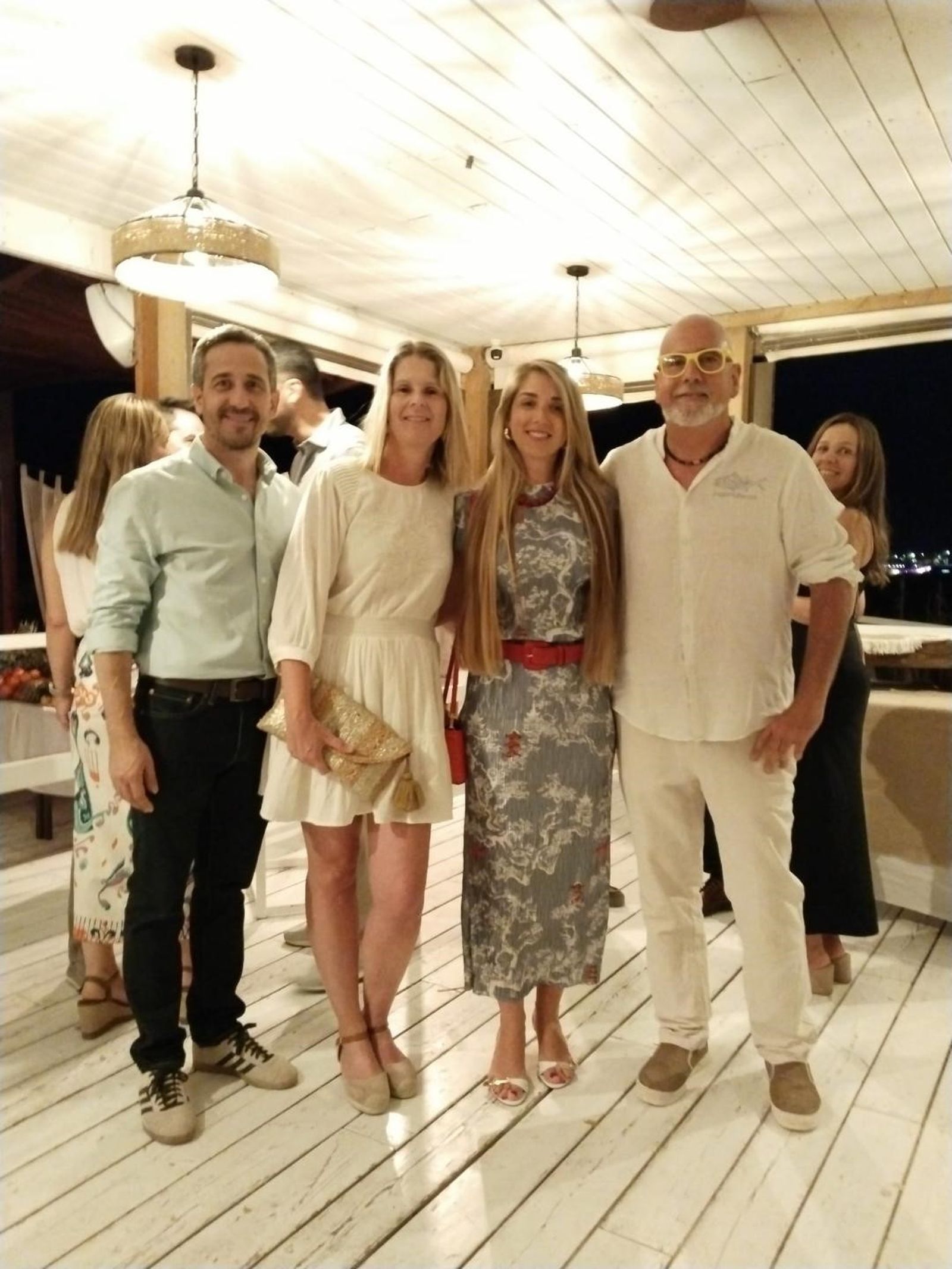 José Vera, Anja Radadtz, Isabel Butrón y Juanma Vázquez.
