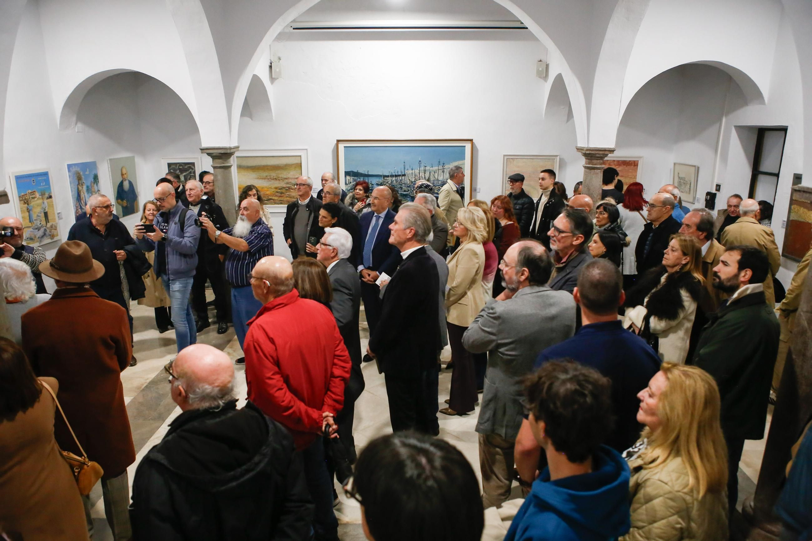 Las fotos de la inauguración de la exposición por el 50 aniversario de Tria 75