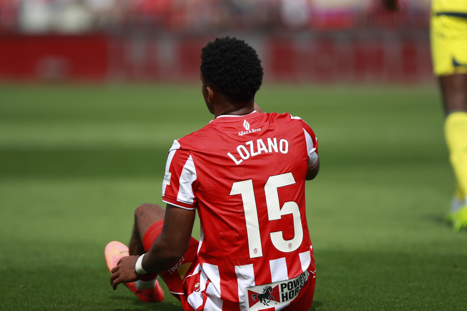 Las mejores imágenes del partido de fútbol U.D. Almería-Villarreal C.F.