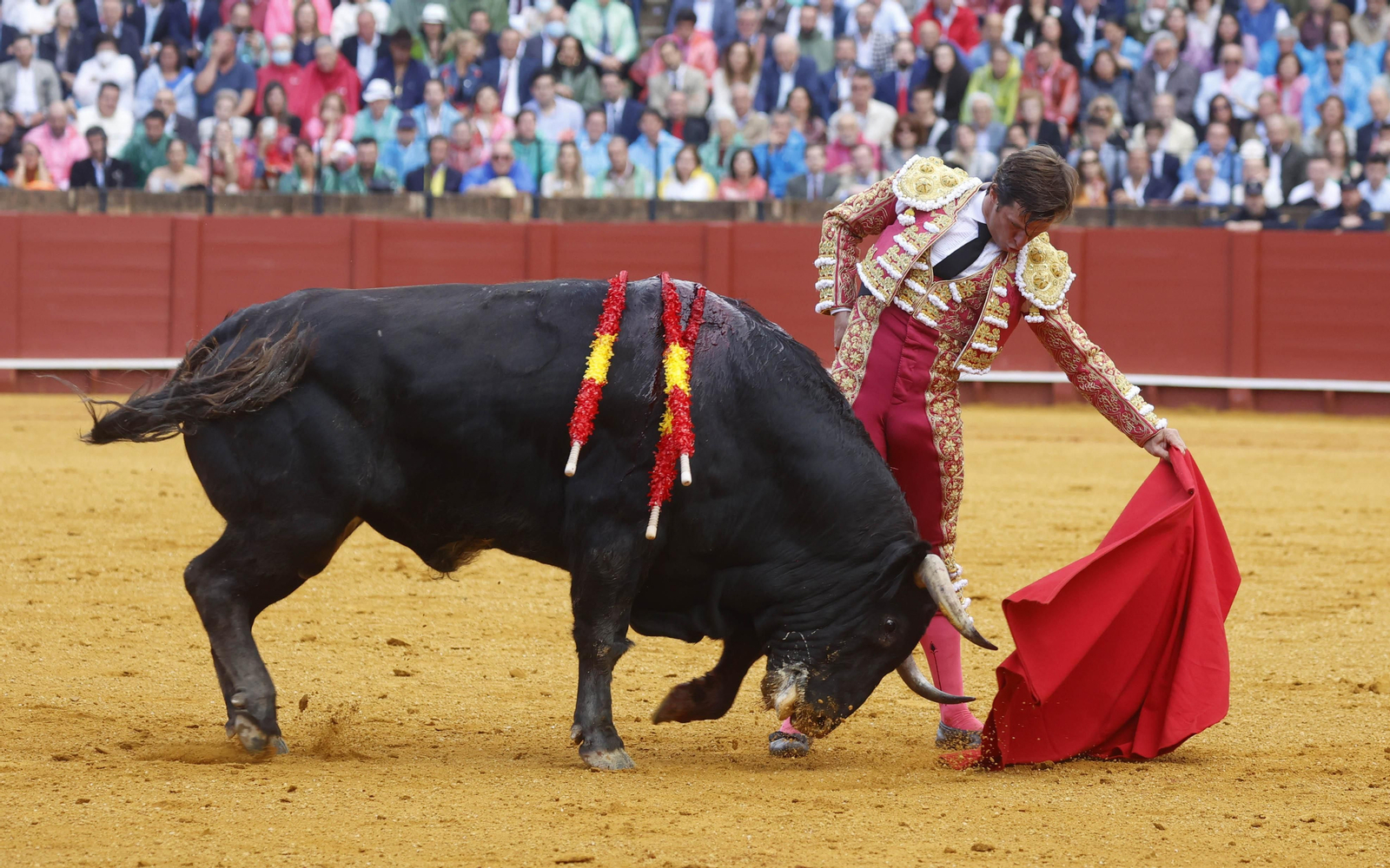 El Juli al natural la tarde en que abrió su séptima Puerta del Príncipe.
