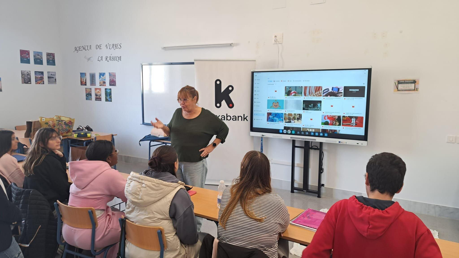 Un momento del taller.