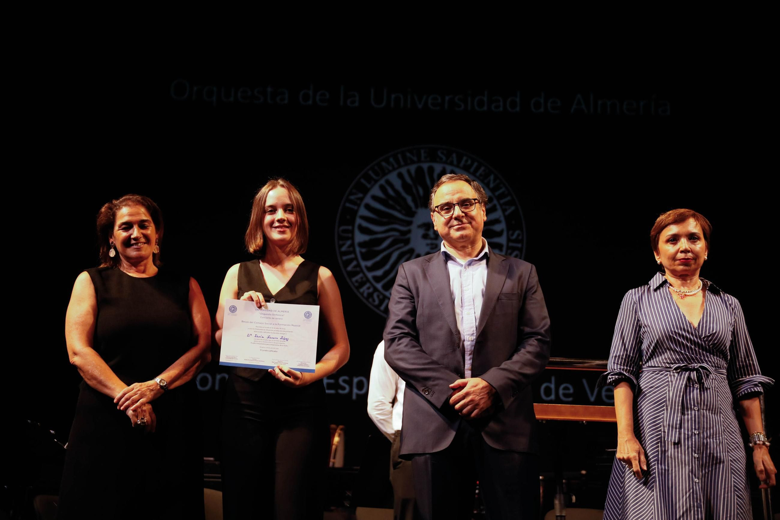 El concierto de la Orquesta de la UAL en el Auditorio Maestro Padilla, en imágenes