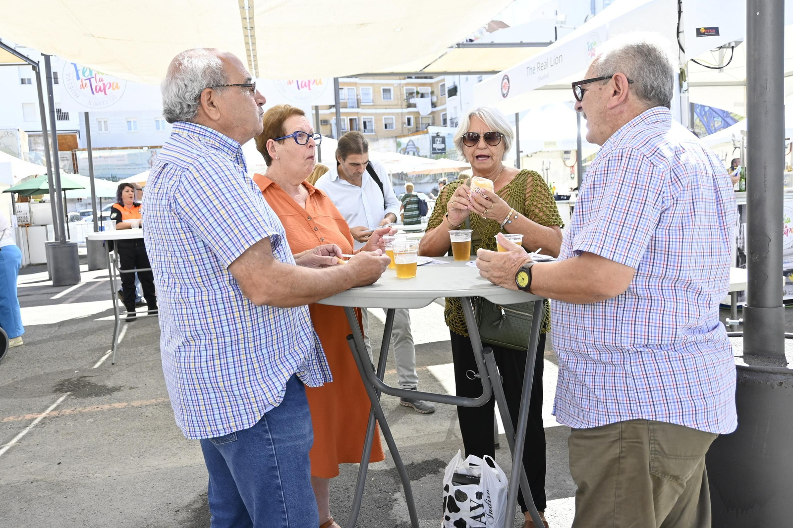 Las mejores imágenes de la inauguración de la Feria de la Tapa, en Huelva