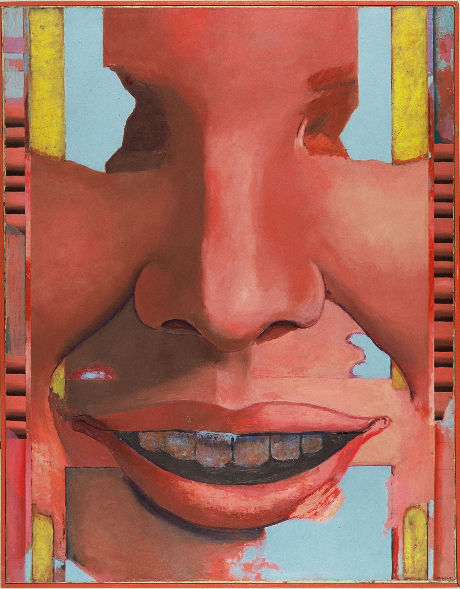 Obra de Luis Gordillo entre las primeras adquisiciones del Museo.